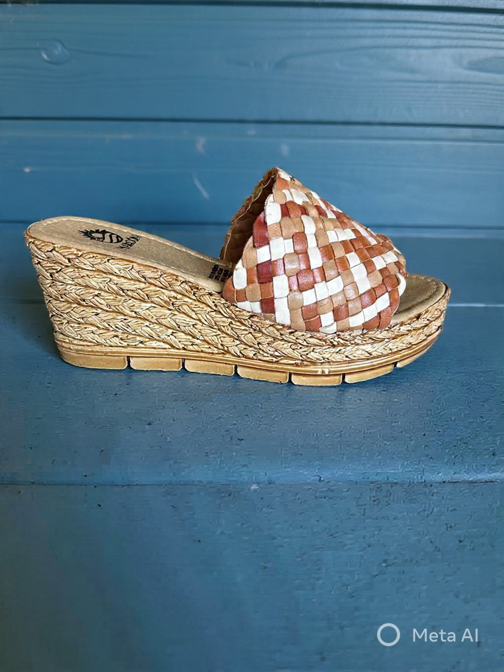 Artesanal Shoe Platform Woven Leather