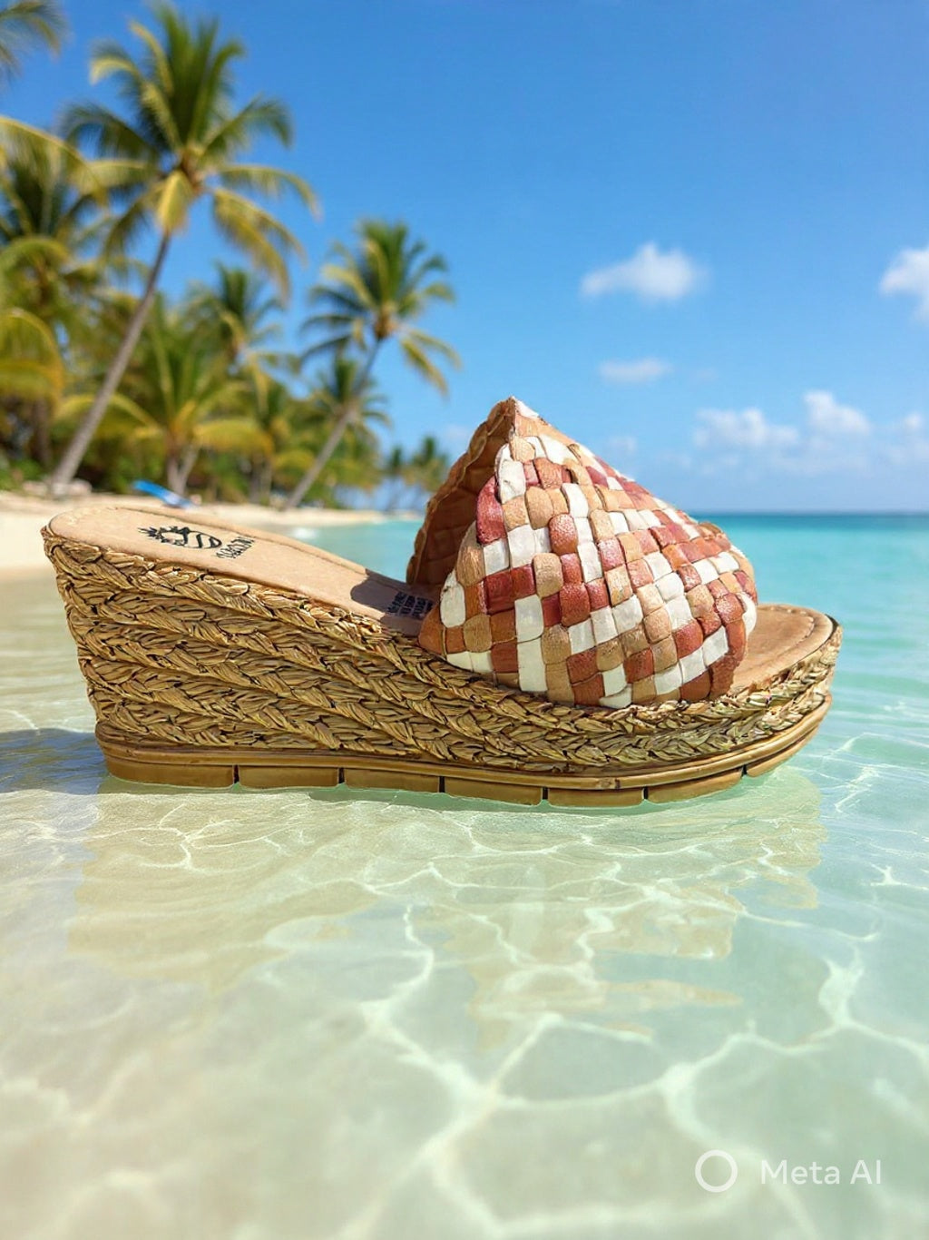 Artesanal Shoe Platform Woven Leather